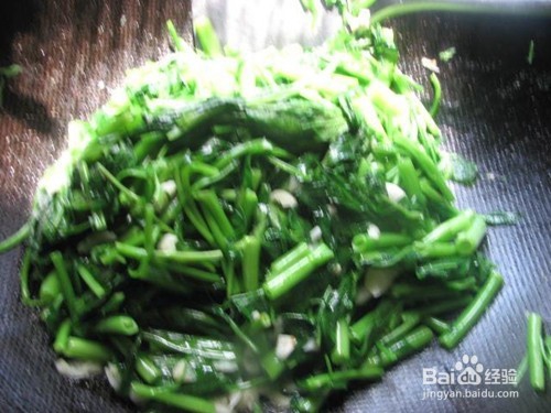 素炒蒜泥空心菜