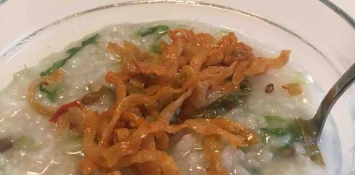 虾仁粥的鲜味