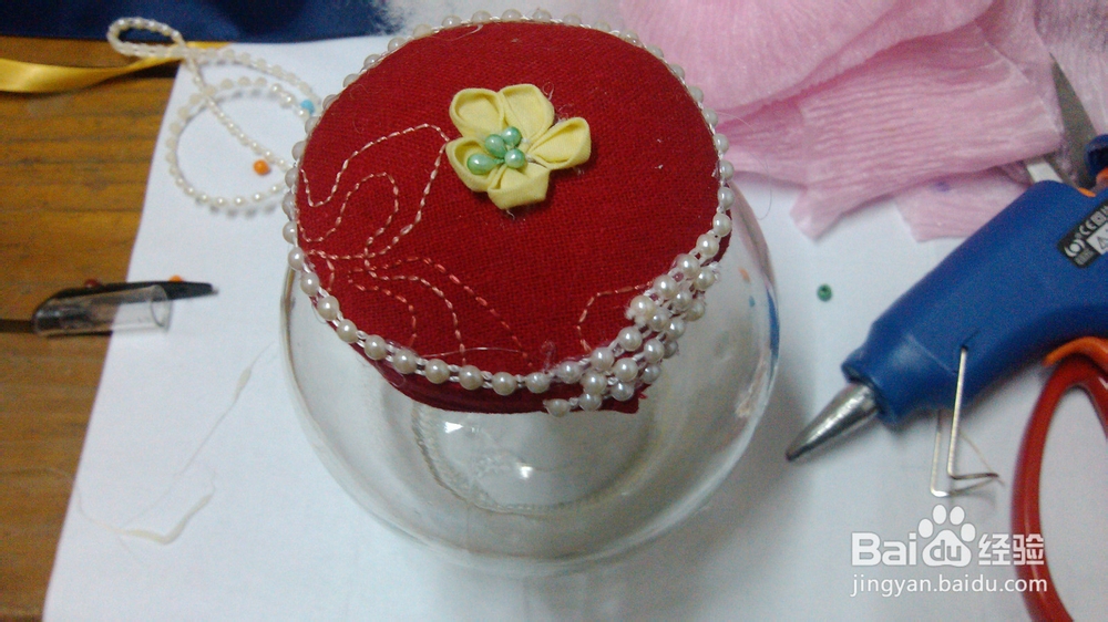 罐头瓶子变身精美糖果罐