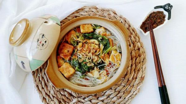 白菜豆腐粉丝虾