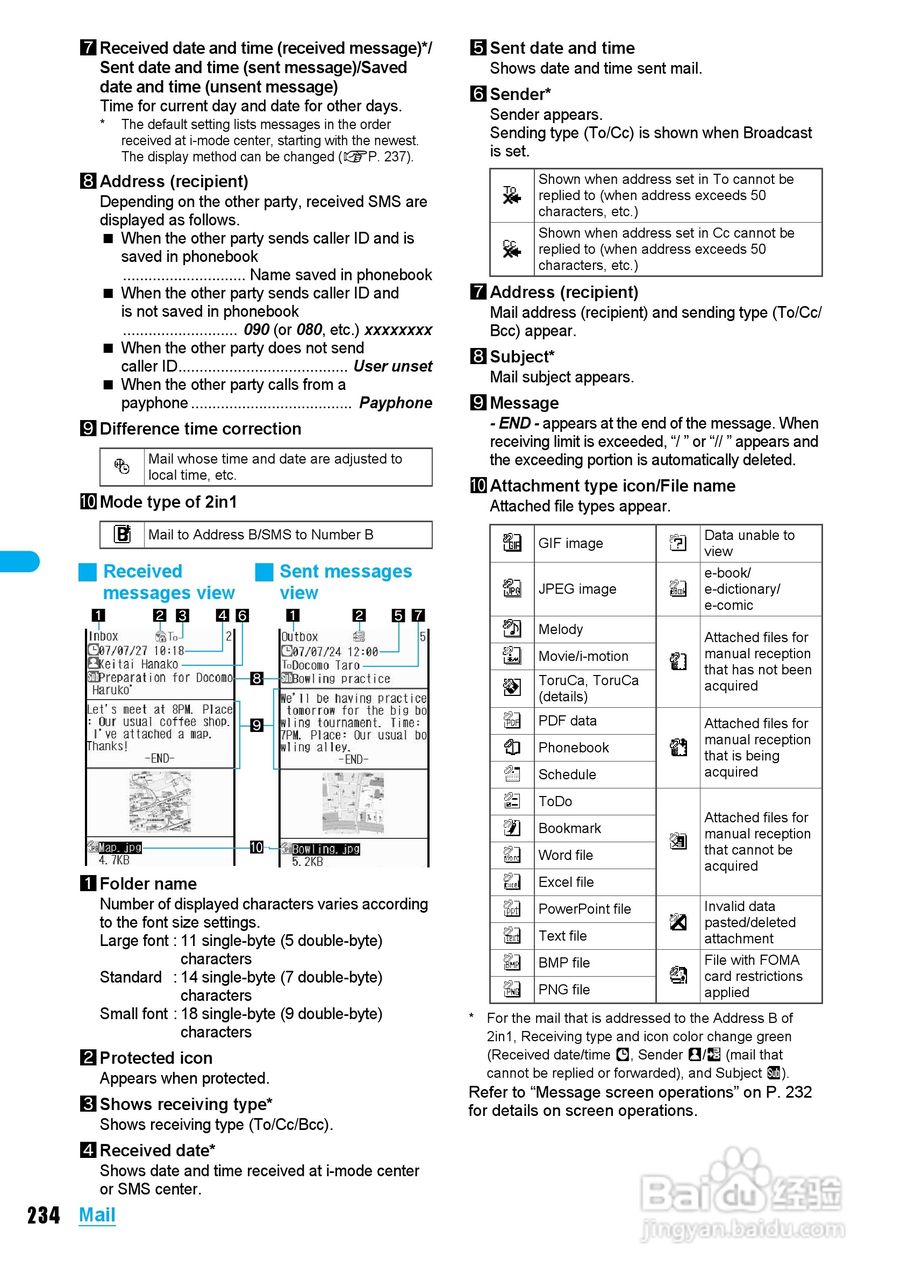 DoCoMo SH904i移动电话说明书:[24]