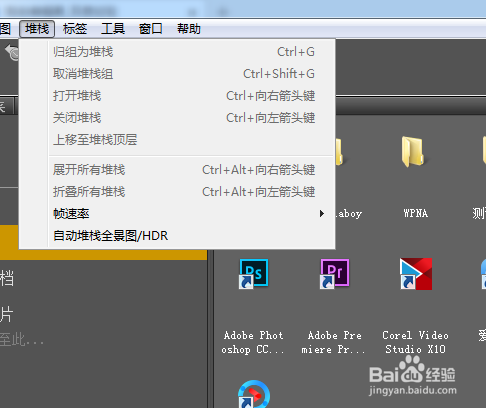 如何使用Adobe Bridge 软件