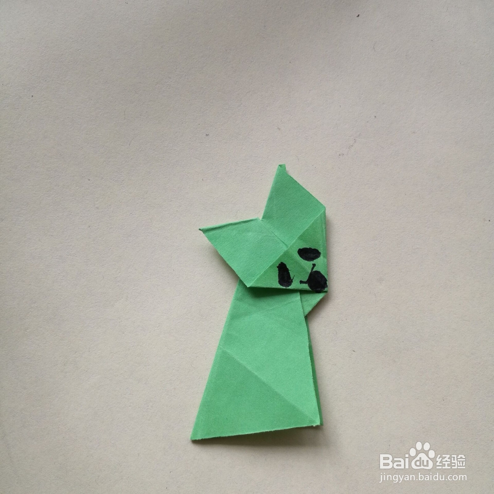 简单折纸，如何折只小狐狸