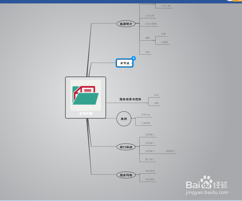 迅捷思维导图软件如何改变主题风格