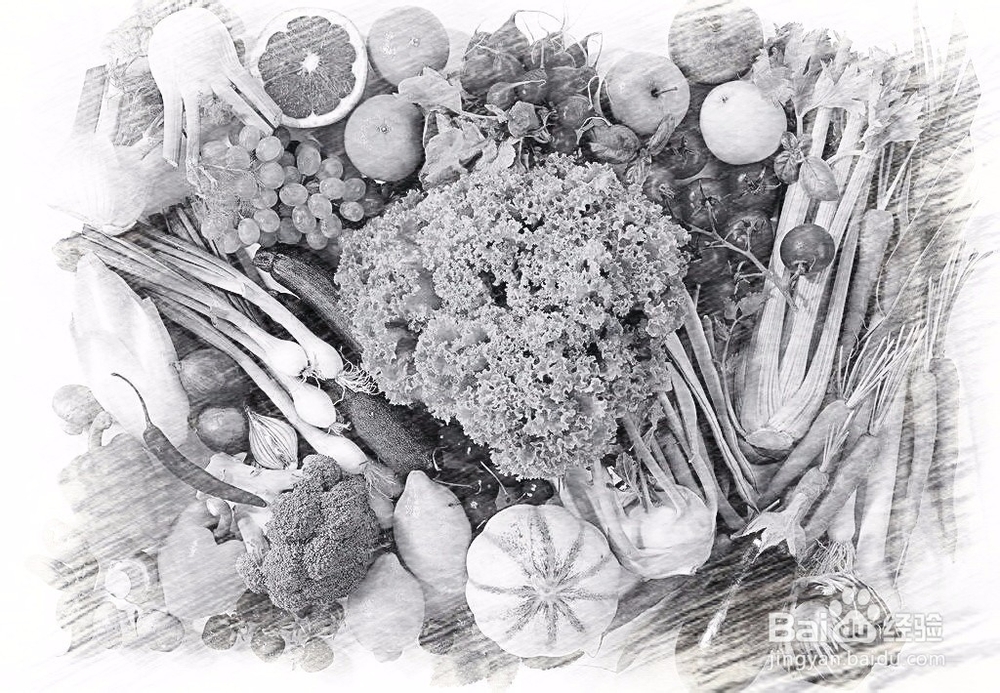 蛋炒饭的制作。
