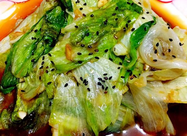 蚝油手撕西生菜