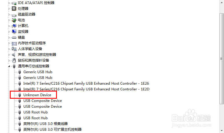 iphone插入电脑却无法识别并显示Unknown Device