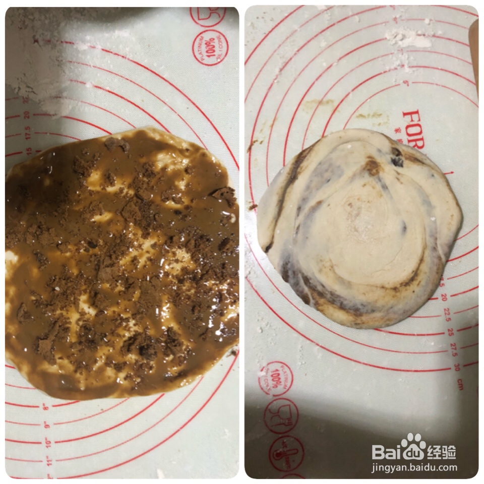 妈妈教我做的红糖麻酱饼