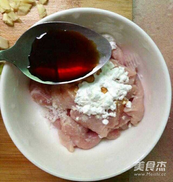 青笋木耳炒肉片