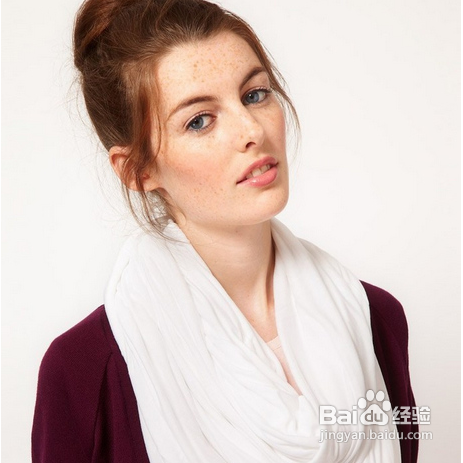 9款流行围巾的系法轻松上手