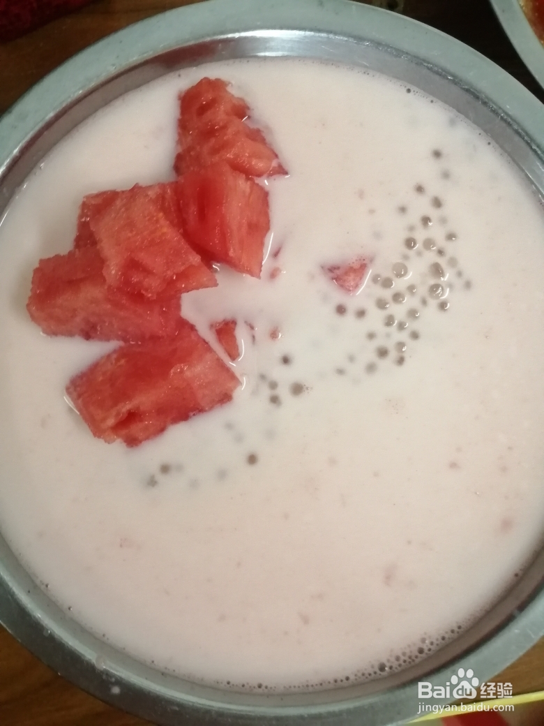 怎么吃都不腻的西米露大杂烩