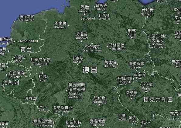德国的地形特点