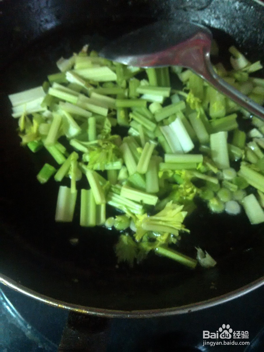 快炒菜之芹菜炒虾仁