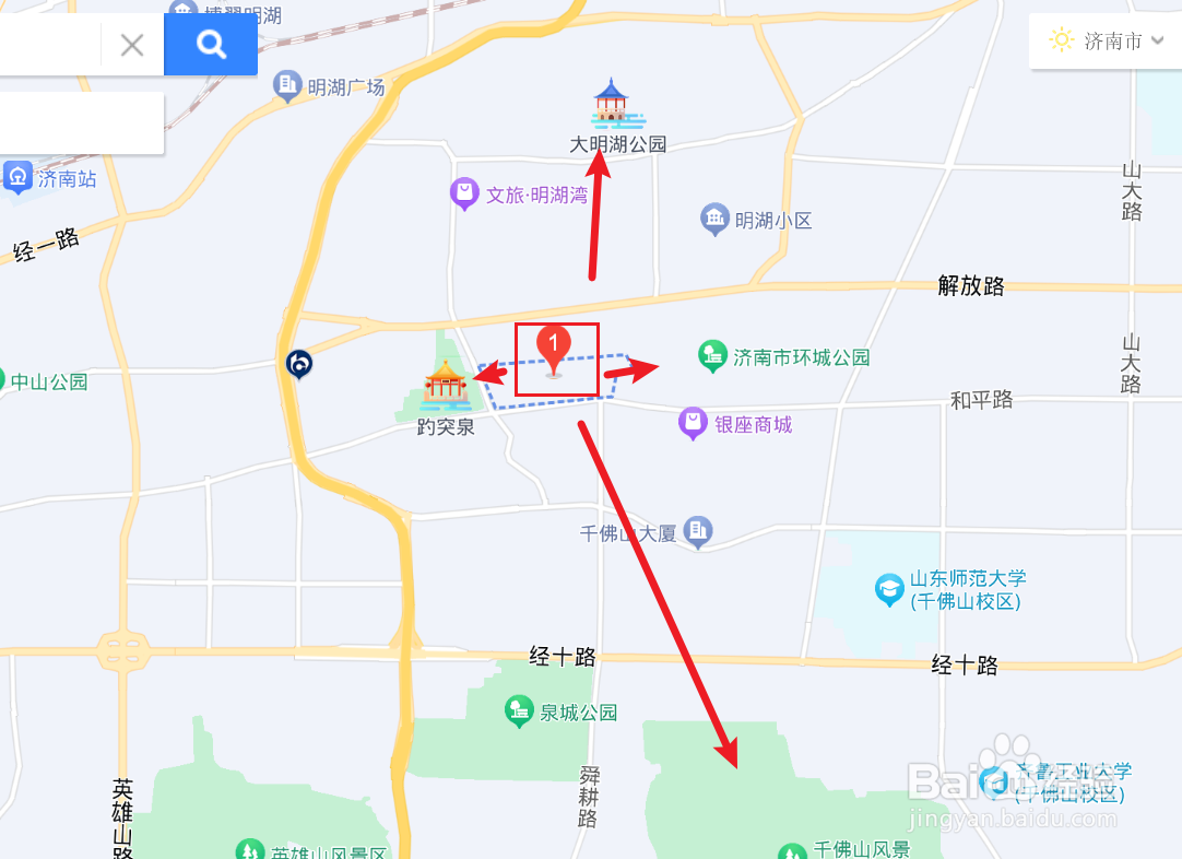 济南火车站如何到泉城广场