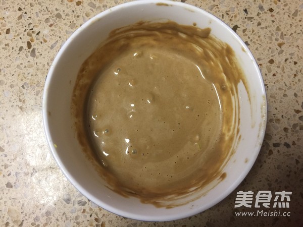 芝麻酱时蔬拌面