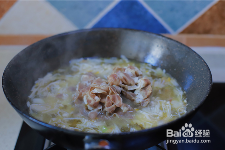 酸汤金针肥牛的美味吃法