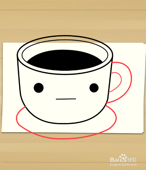 画咖啡杯——加菲的吃货生活