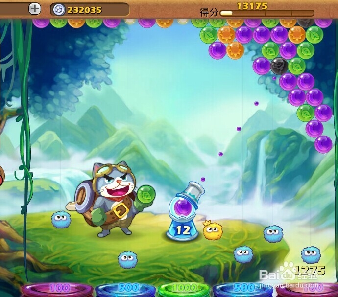 开心泡泡猫攻略第十九关