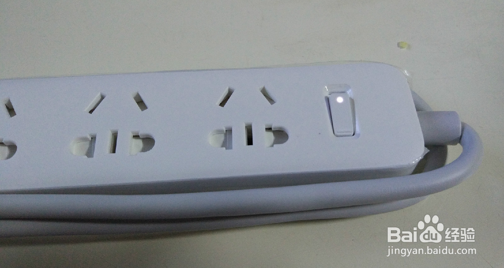 小米插线板(含3口USB 2A快充)开箱晒物