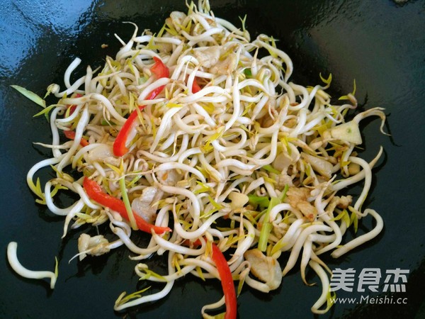 炒豆芽的家常做法