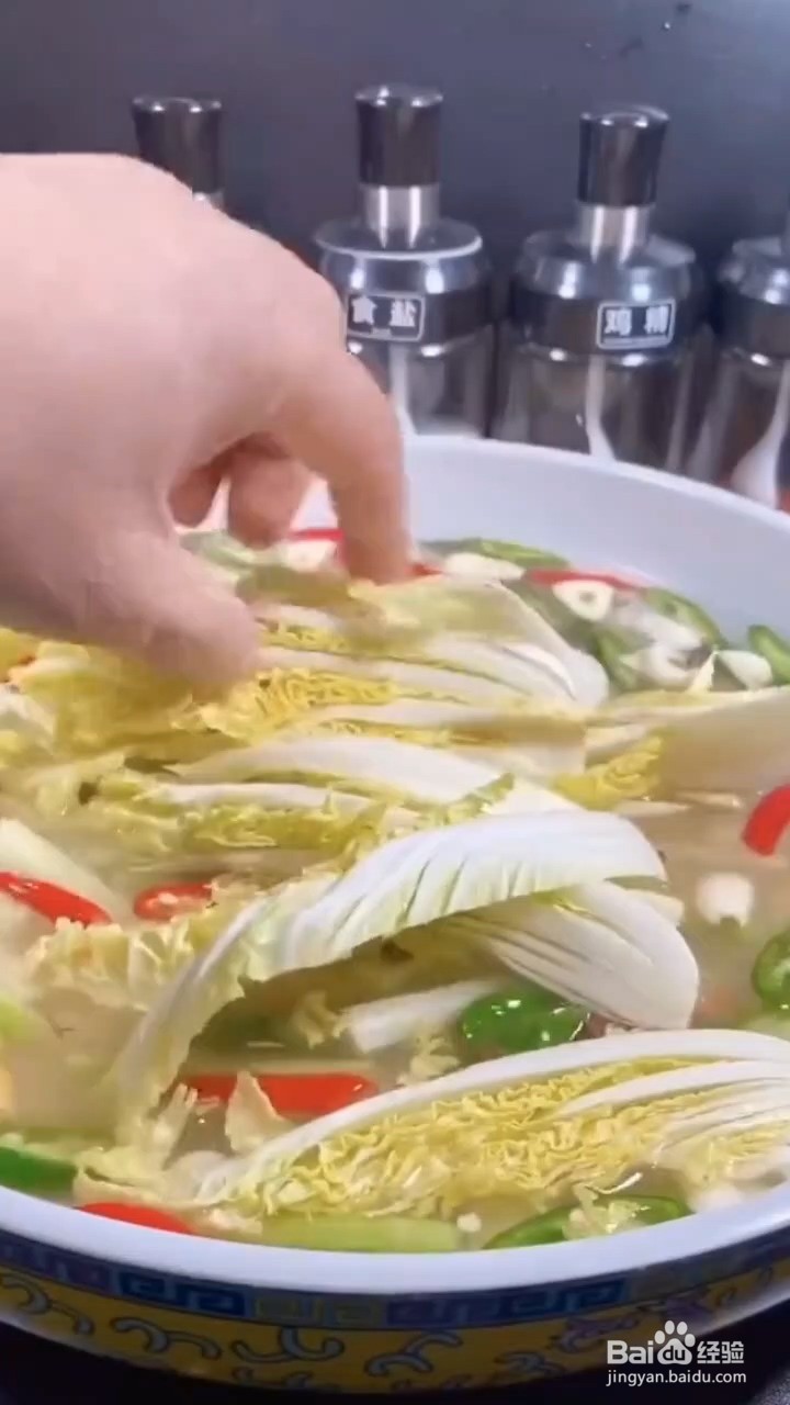如何制作泡椒娃娃菜