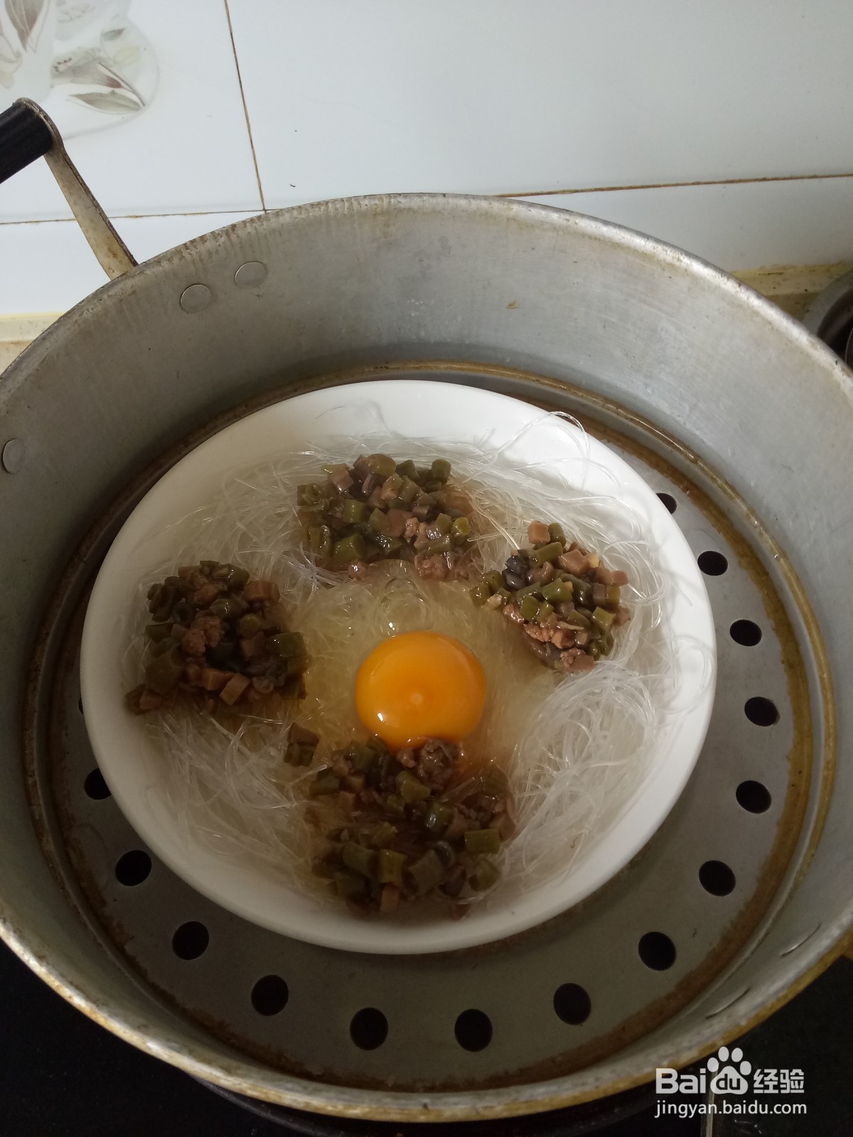 蒜香粉丝卧蛋