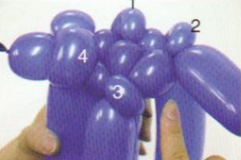 魔法气球造型系列之气球卡通公仔大力水手（下）