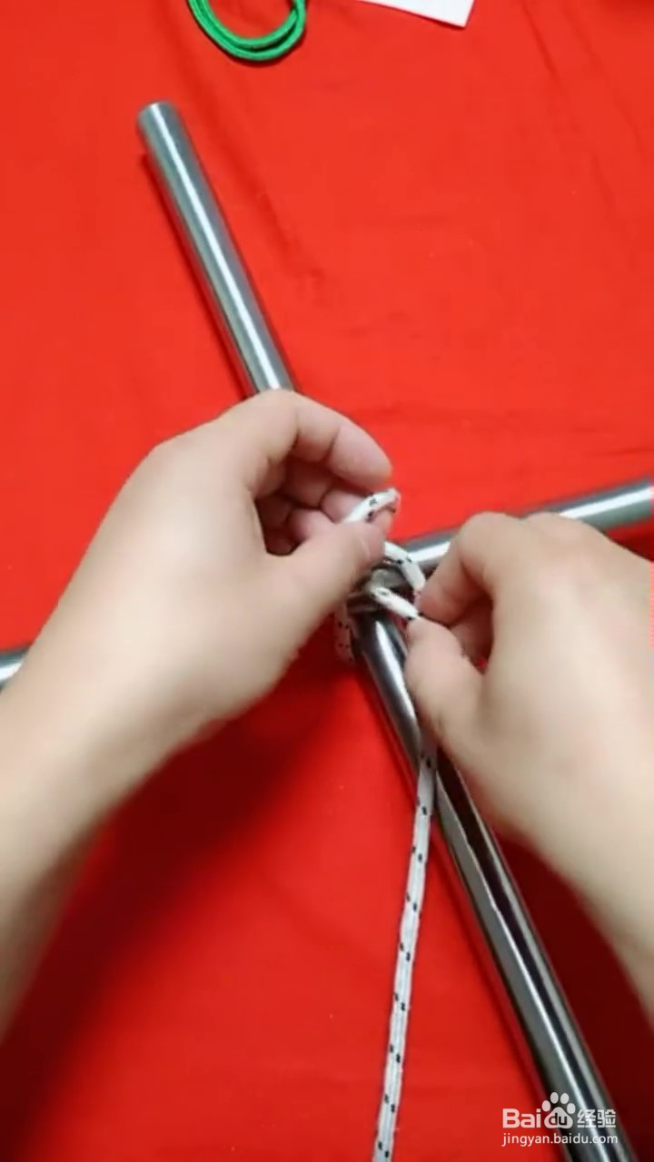 制作十字横梁结的小妙招