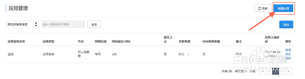 云上贵州如何创建和管理应用