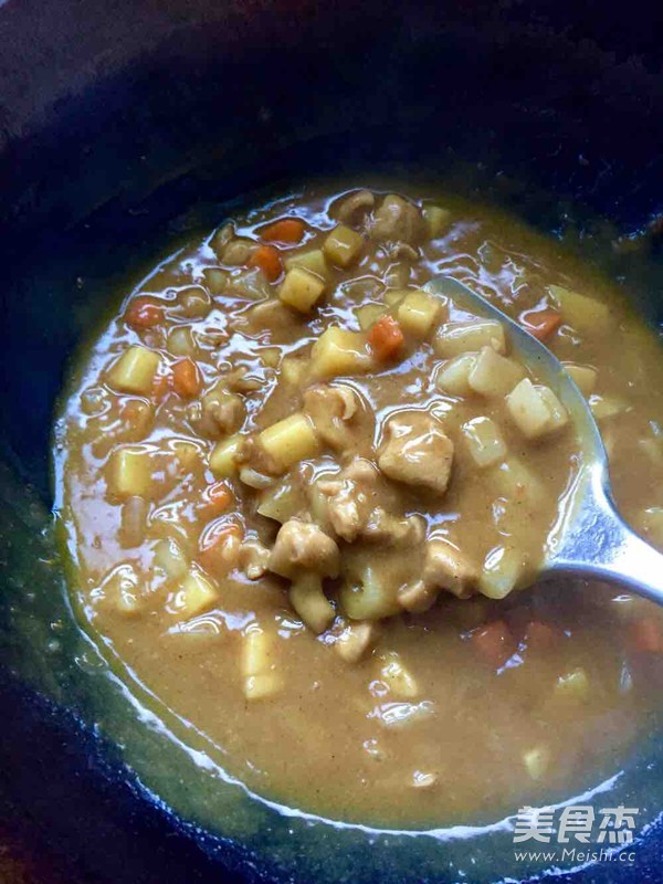 土豆咖喱鸡的做法