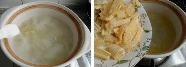 茼蒿怎么做好吃春季尝鲜，茼蒿菌菇汤