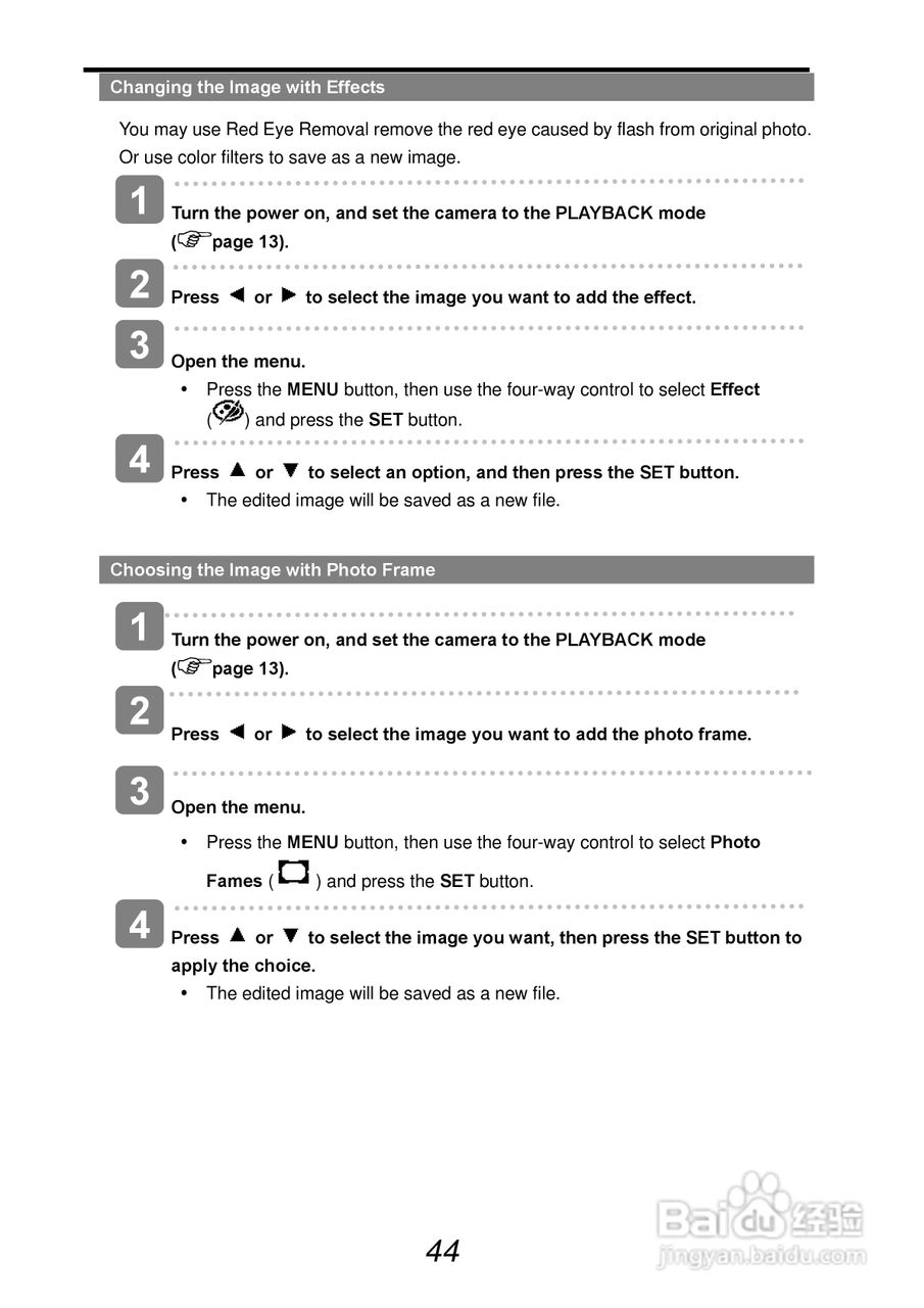 爱克发AgfaPhoto DC-833s数码相机使用说明书:[5]