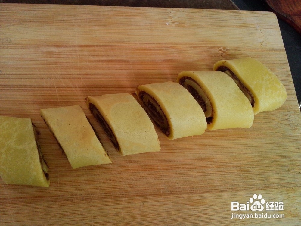 自己做的豆沙饼