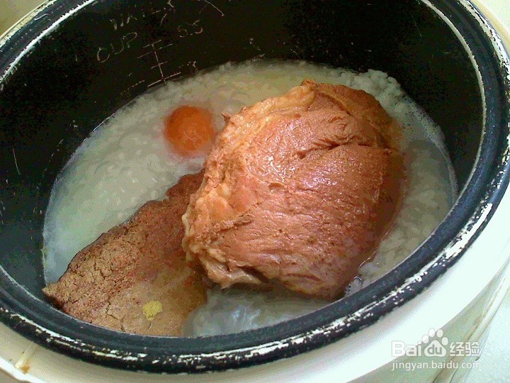 怎样做柚子猪肉粘糕粥饭