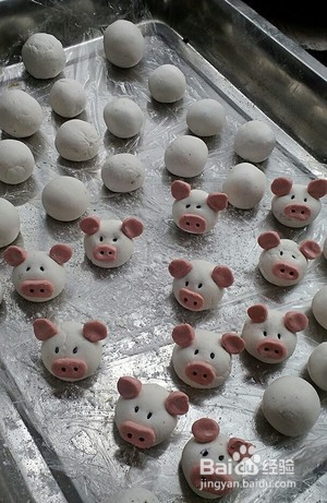 小猪汤圆的做法