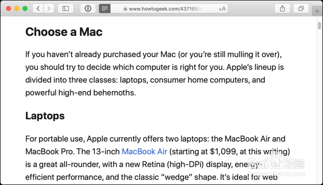 如何让Siri在Mac上为您阅读文章