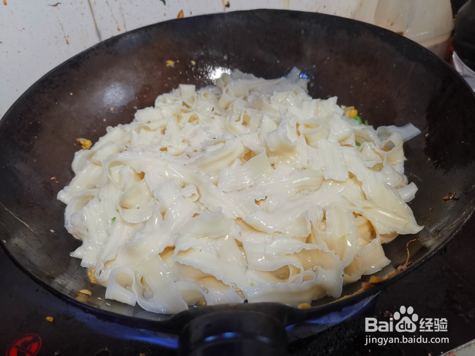 油菜炒面的做法