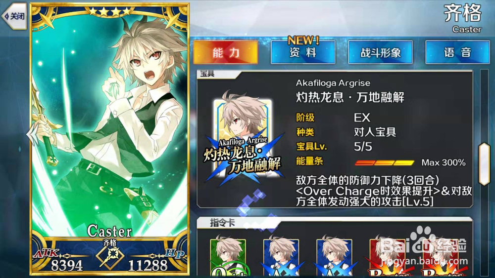 FGO齐格 齐格满破图鉴