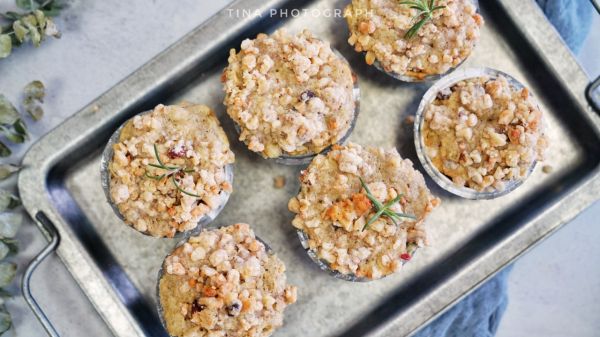 香蕉核桃玛芬蛋糕