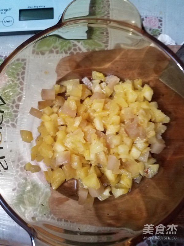 百香果菠萝果冻