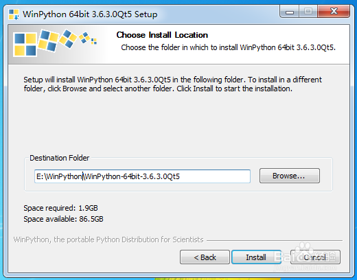 如何安装最新版64位Windows系统的WinPython软件