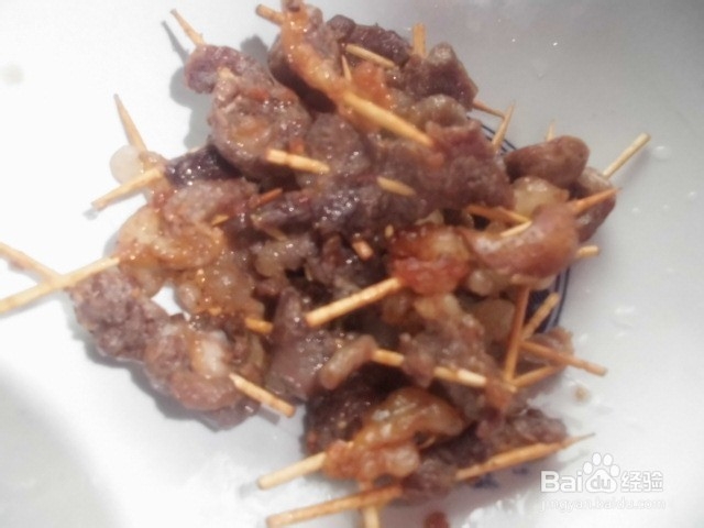 家中美食----自制美味羊肉串