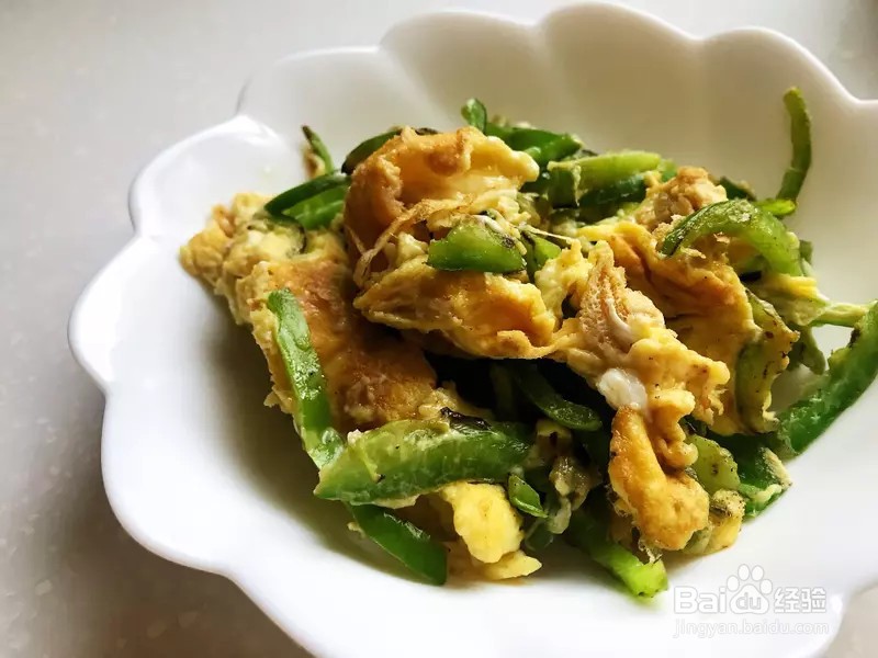 怎样做出家常菜系列之青椒炒蛋
