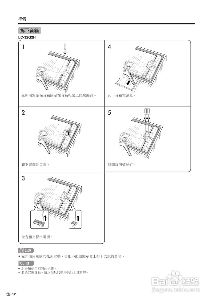 声宝LC-32G2H型液晶电视机说明书:[2]