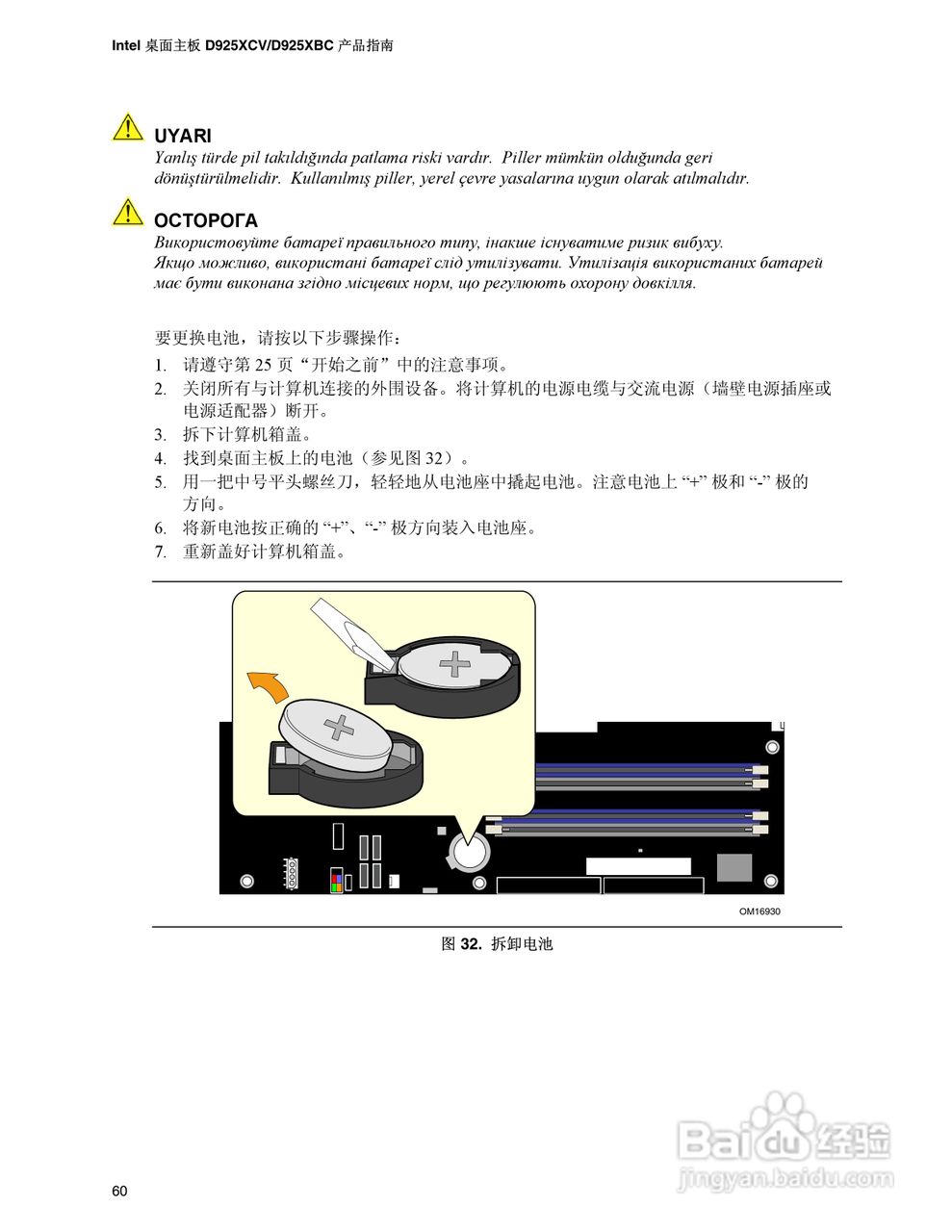 Intel D925XBC主板说明书:[6]