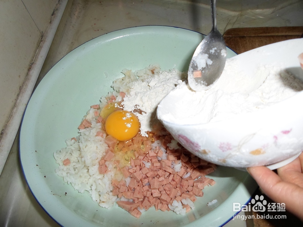 在家自制大米饼