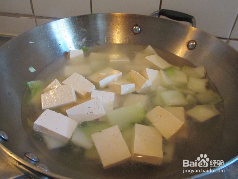 白菜豆腐煲平安