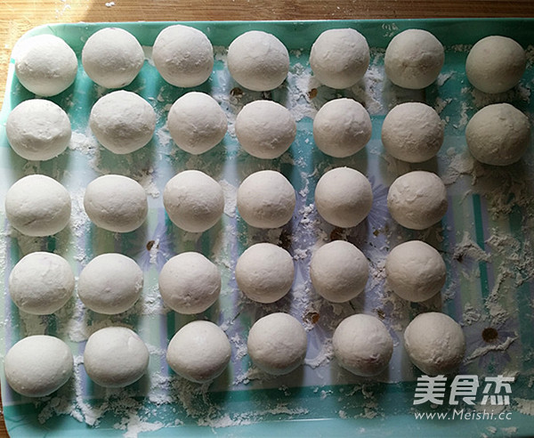 自制紫薯元宵