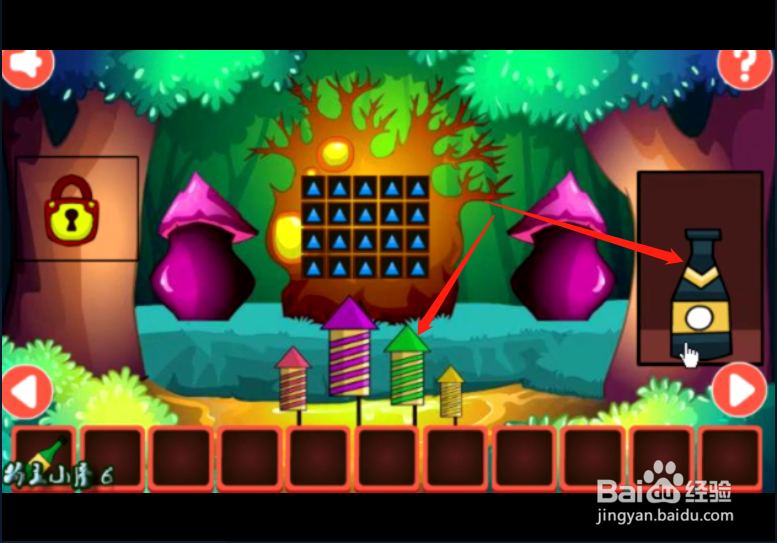 小游戏《新年胡子大叔逃脱2》如何通关