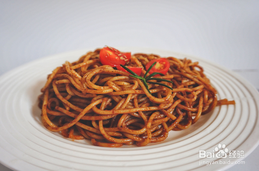 应该这样做芝麻酱意面